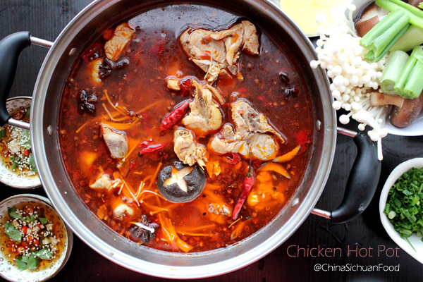 Chicken Hot Pot(辣子鸡火锅) | China Sichuan Food