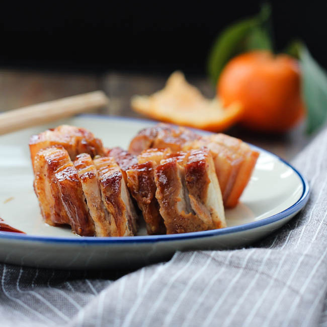 Roasted Pork Belly with Honey China Sichuan Food