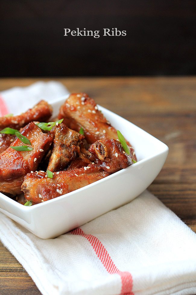 Chinese Peking (Beijing Style) Ribs China Sichuan Food