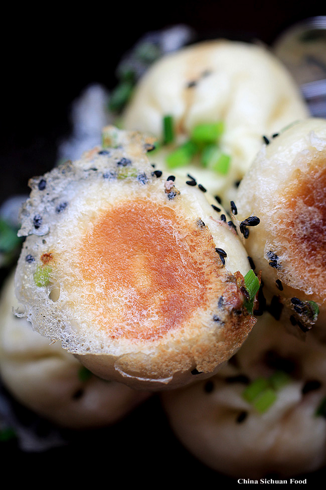 Pan Fried Pork Buns Sheng Jian Bao Recipe China Sichuan Food