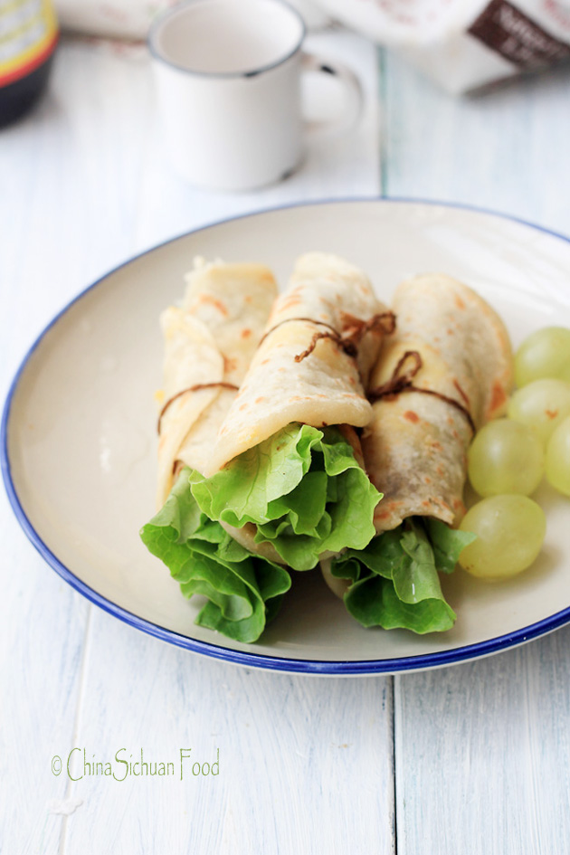 Chinese Egg Pancake China Sichuan Food