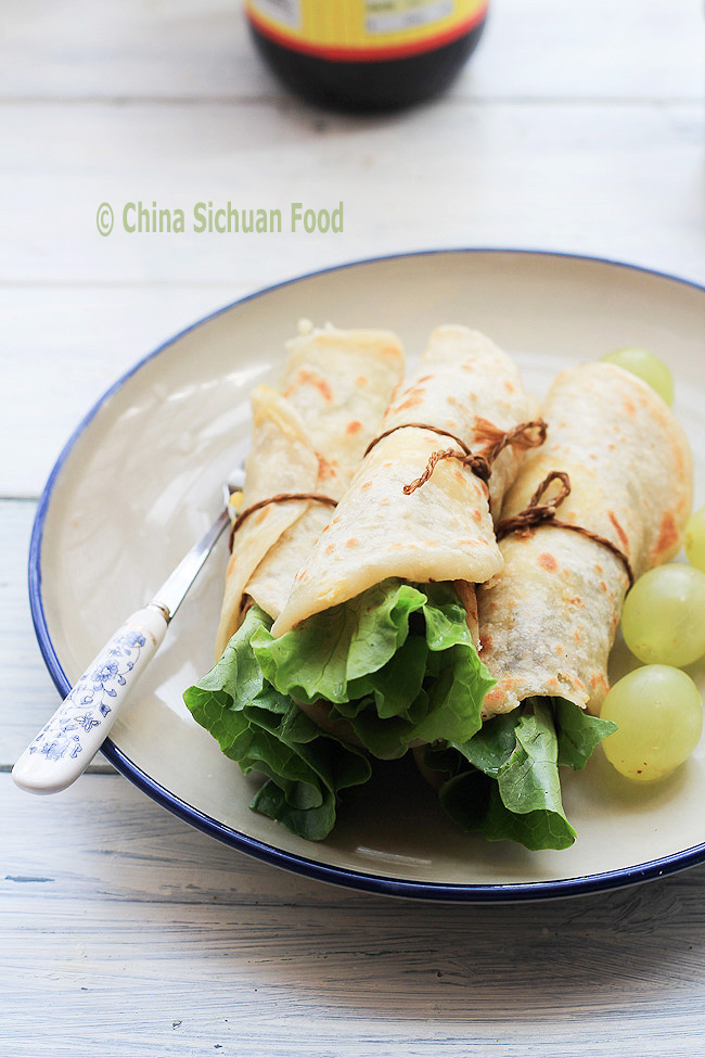 Chinese Egg Pancake China Sichuan Food