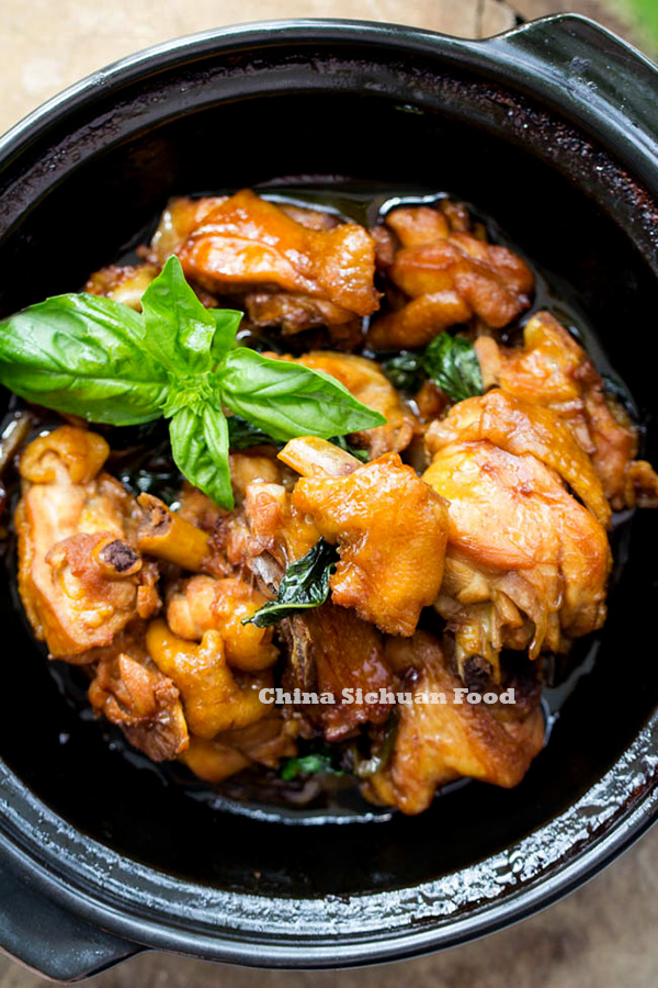 Three Cup Chicken | China Sichuan Food
