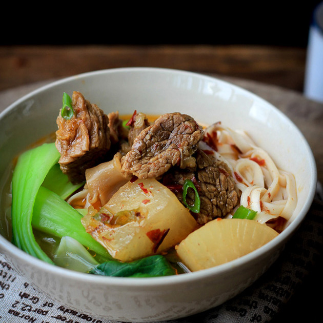 Red Braised Beef Noodle Soup |ChinaSichuanFood