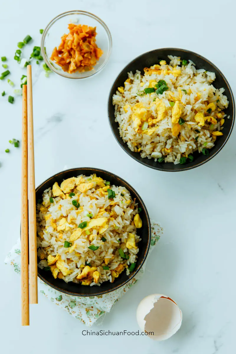 arroz frito con huevo|chinasichuanfood.com