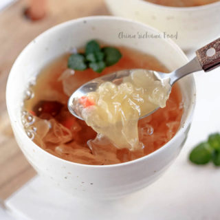snow fungus soup|chinasichuanfood.com