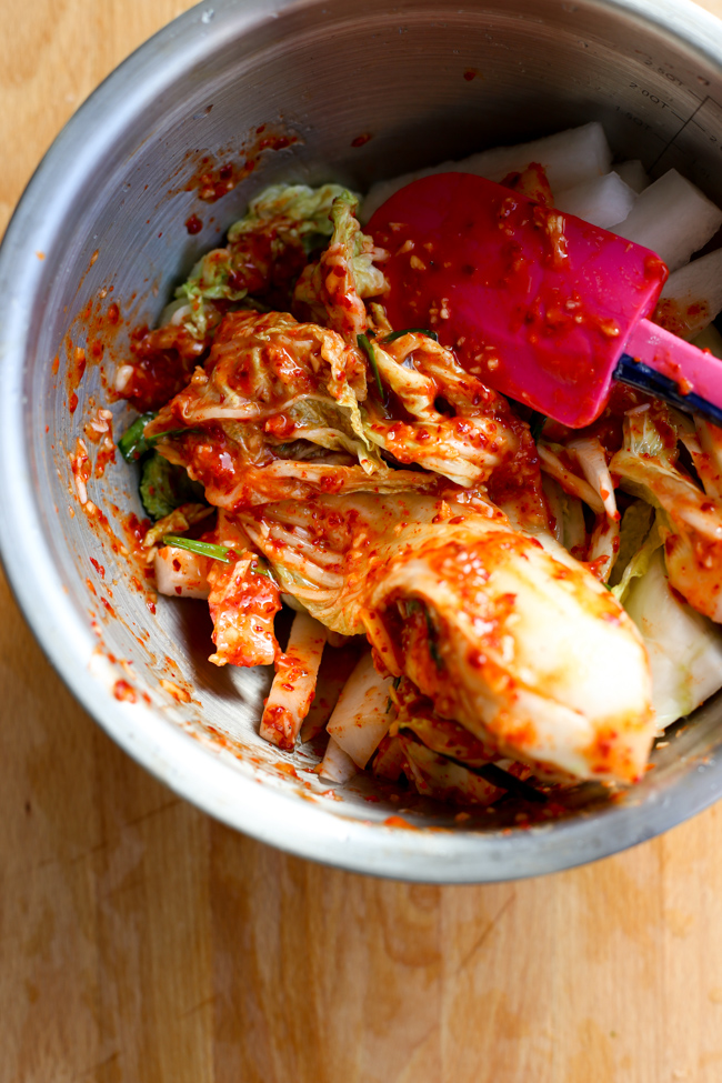 homemade easy kimchi