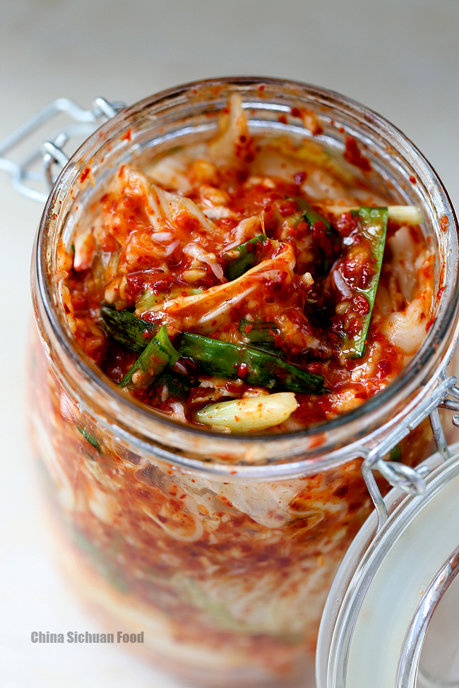 homemade easy kimchi
