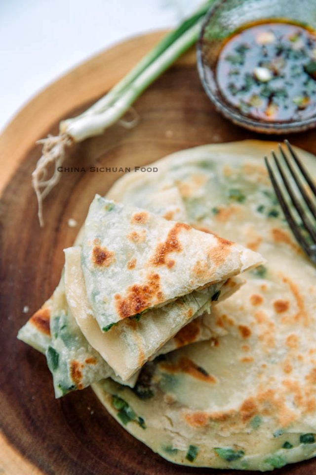 Chinese Scallion Pancakes (Congyoubing) China Sichuan Food