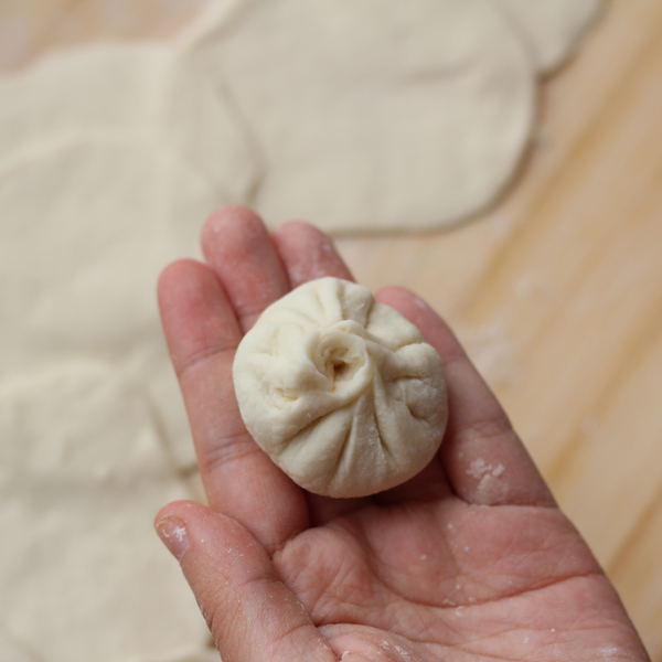 Baozi—how to fold baozi