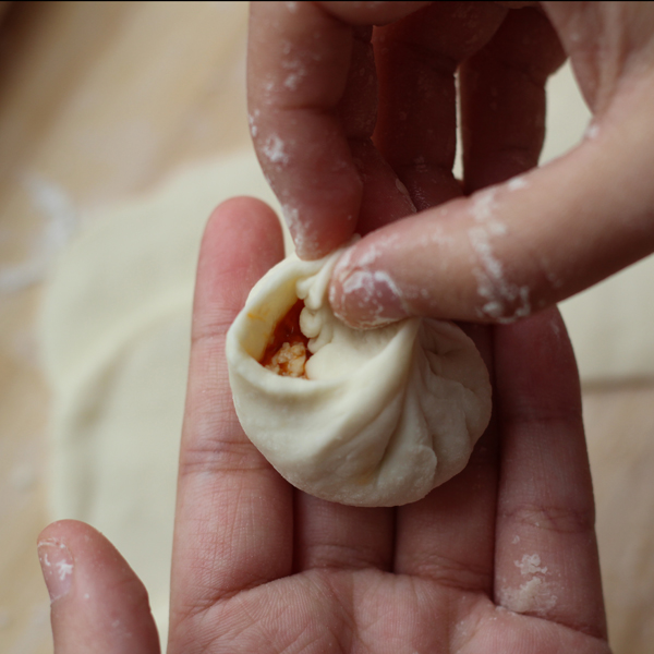 Baozi—how to fold baozi