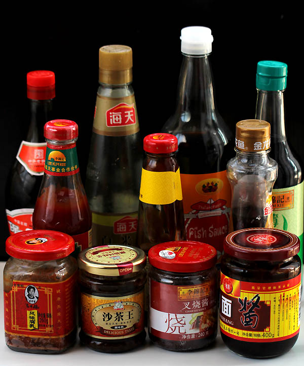 chinese sauces in my kitchen