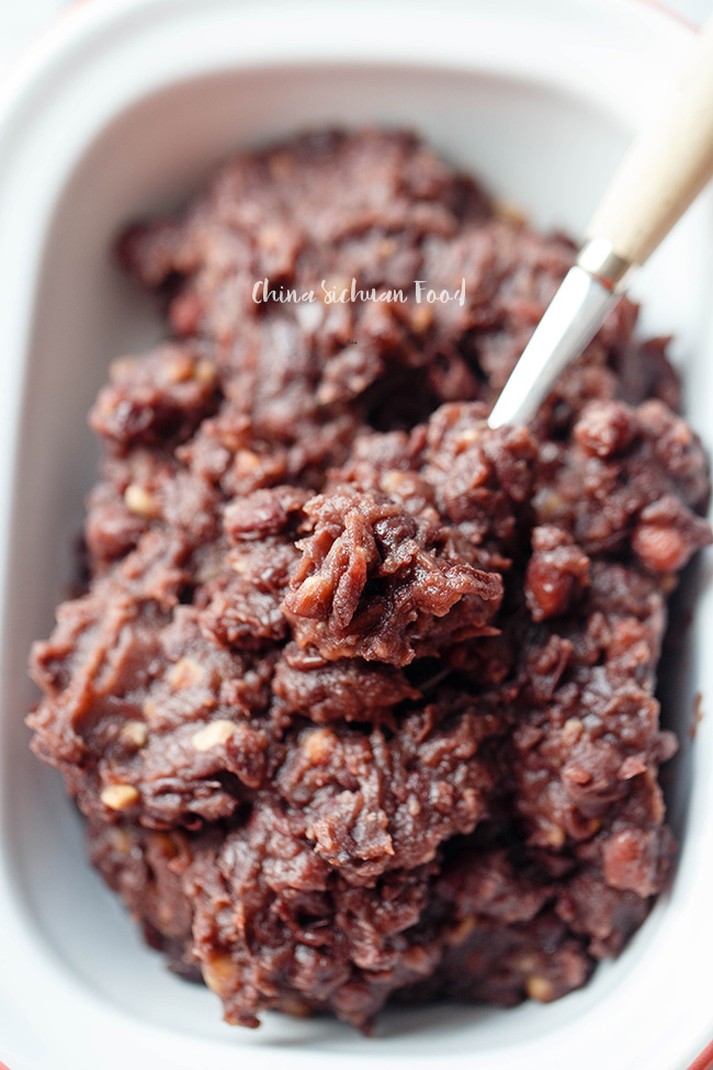 How to make red bean paste (easy smashed version)