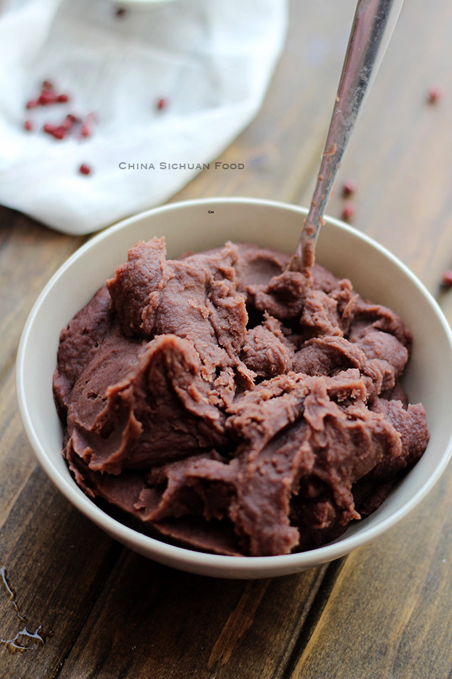 smooth red bean paste|chinasichuanfood.com