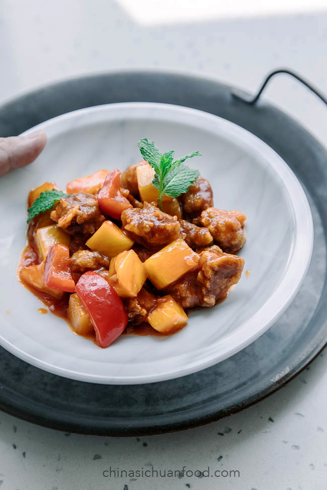 sweet and sour pork|chinasichuanfood.com