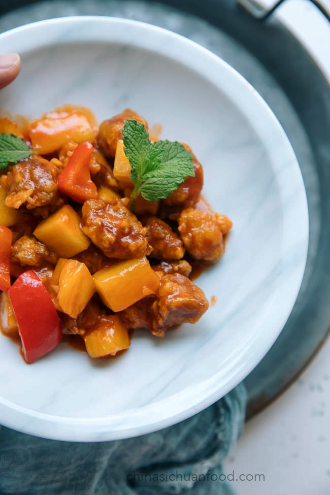 sweet and sour pork|chinasichuanfood.com