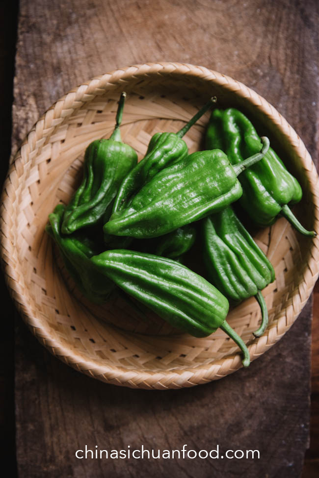 tighter skin green peppers|chinasichuanfood.com