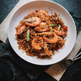 Shrimp fried with breadcrumbs|chinasichuanfood.com