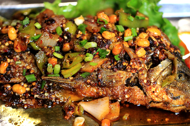 Yunnan grilled fish