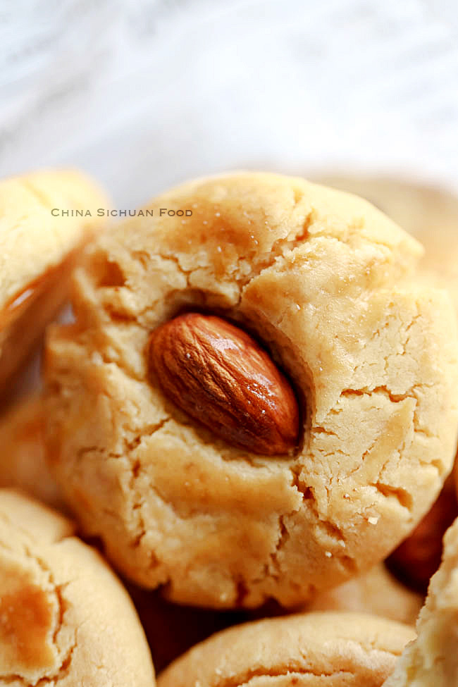 New Year Almond Cookie|ChinaSichuanFood.com