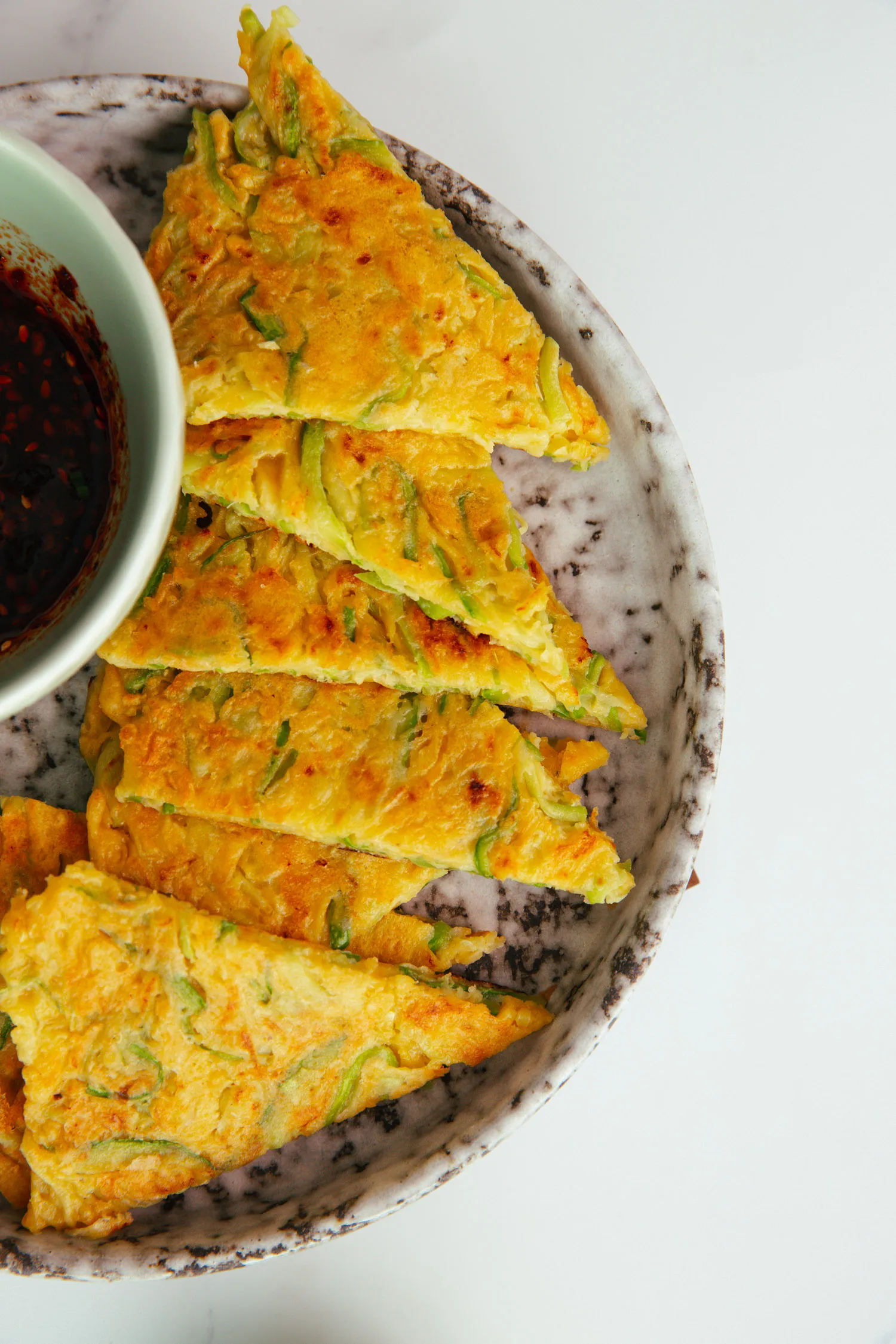 Zucchini Pancakes Chinese Style