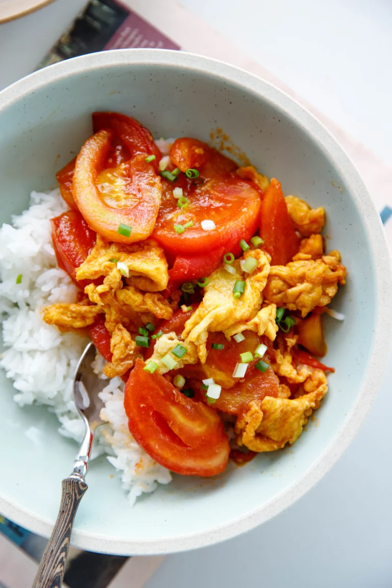 Chinese Tomato Egg Stir Fry