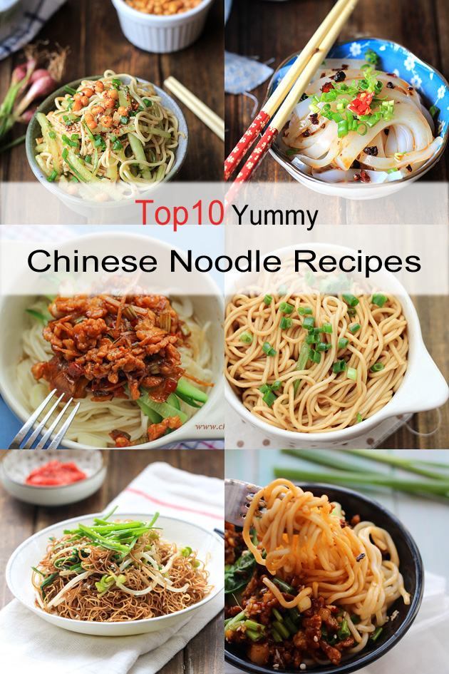 10 yummy Chinese noodle recipes 