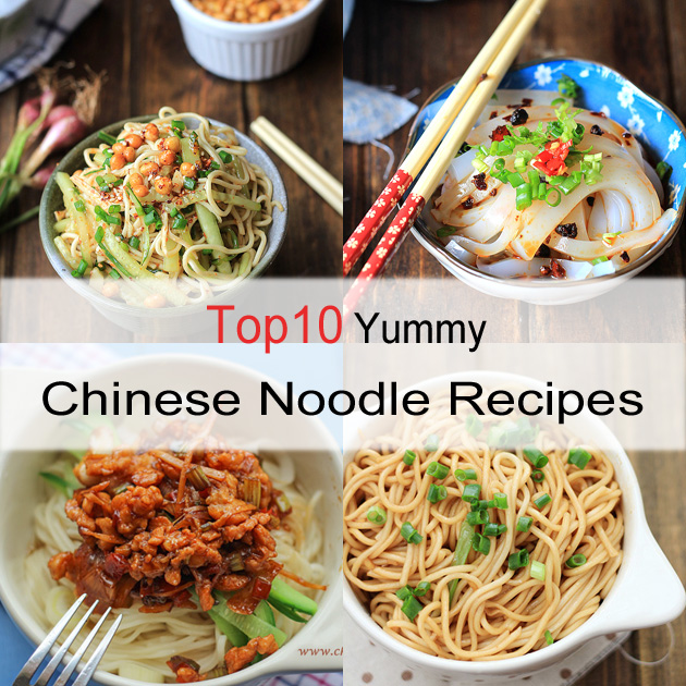 10 yummy Chinese noodle recipes