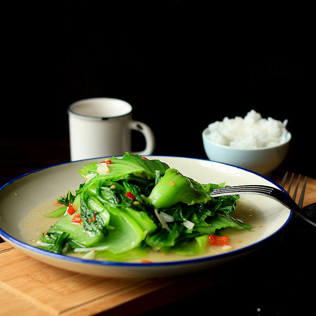 Mustard Green Recipe-Stir Fry - China Sichuan Food