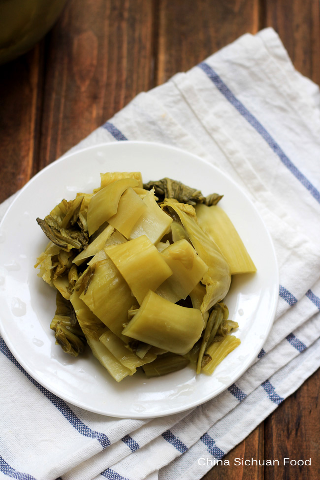 pickled mustard green recipe