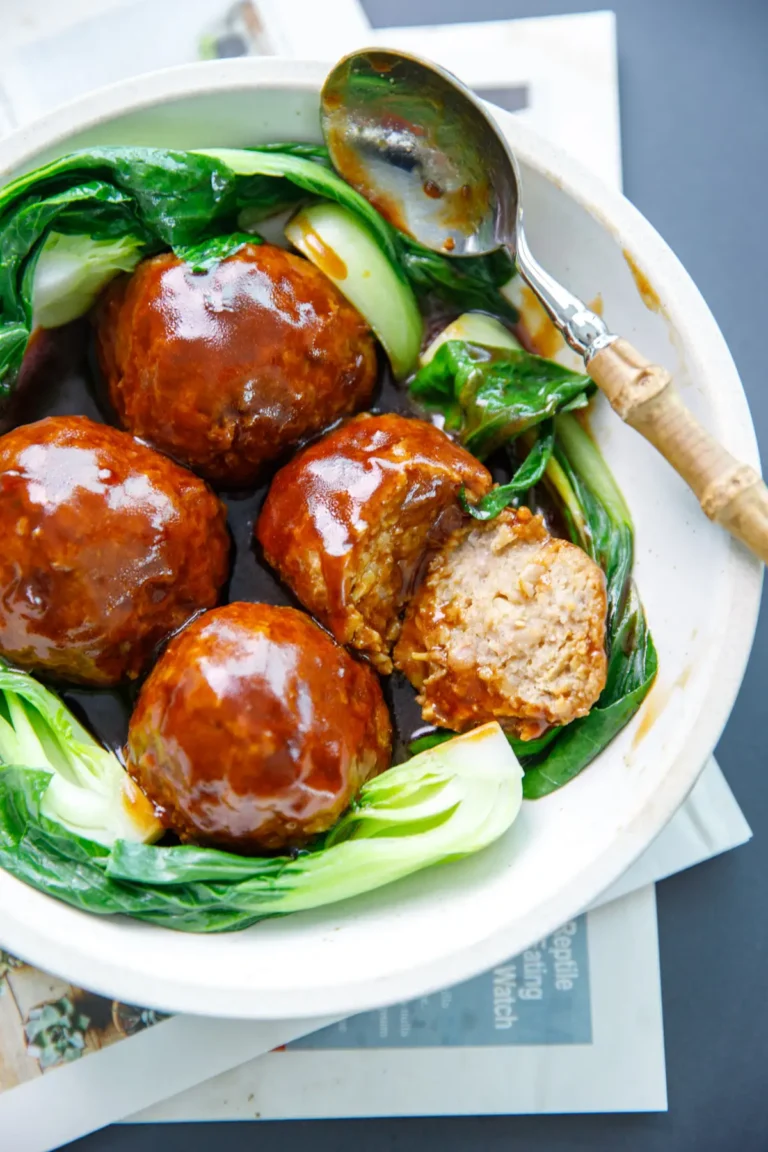 Lion’s Head Meatballs