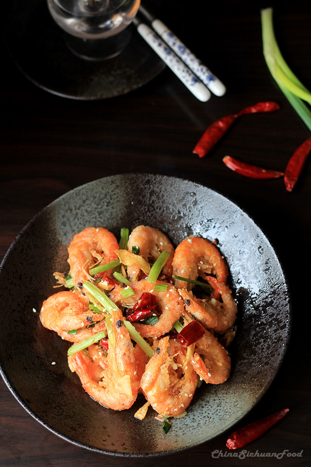 sezchuan shrimp--spicy crispy shrimp-3