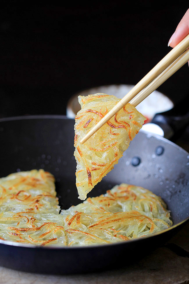 Chinese potato pancake