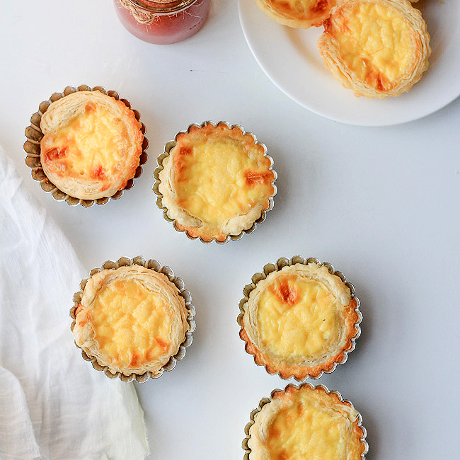Portuguese Egg Tart Recipe (Macao Version) China Sichuan Food