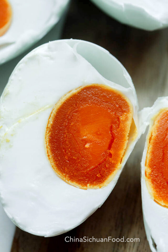 Salted Duck Egg China Sichuan Food