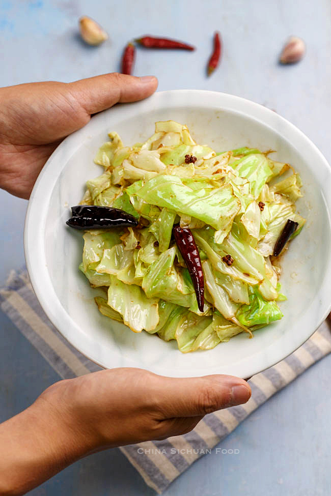 Chinese style cabbage stir fry|chinasichuanfood.com