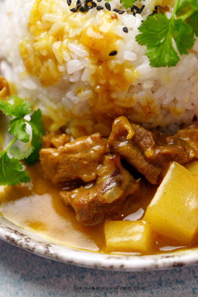 Chinese beef curry | chinasichuanfood.com