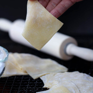 homemade wonton wrappers