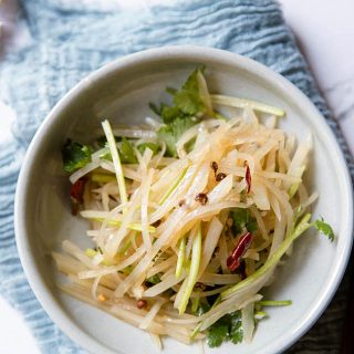 Shredded potato salad|chinasichuanfood.com