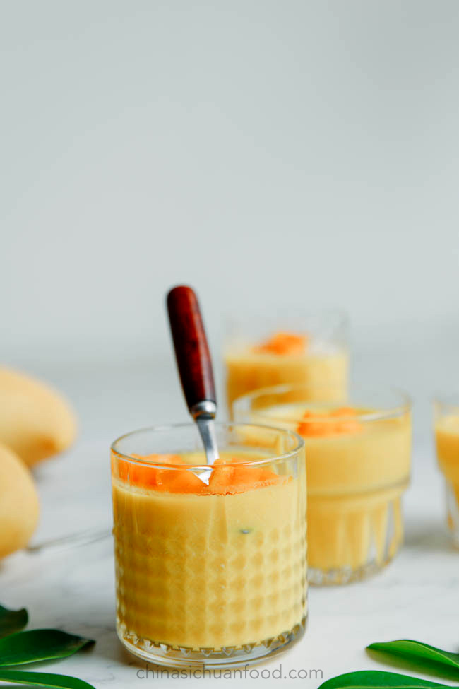 mango pudding|chinasichuanfood.com