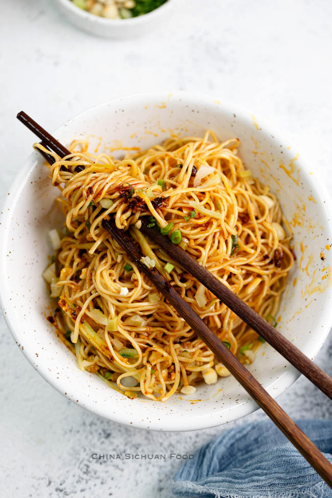Sichuan cold noodles|chinasichuanfood.com