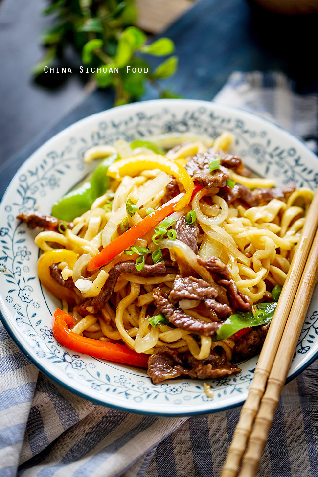 beef chow mein | China Sichuan Food