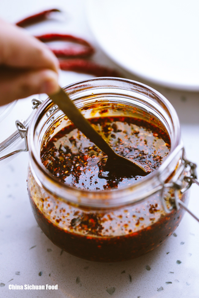 Chinese chili oil--Szechuan style red oil 