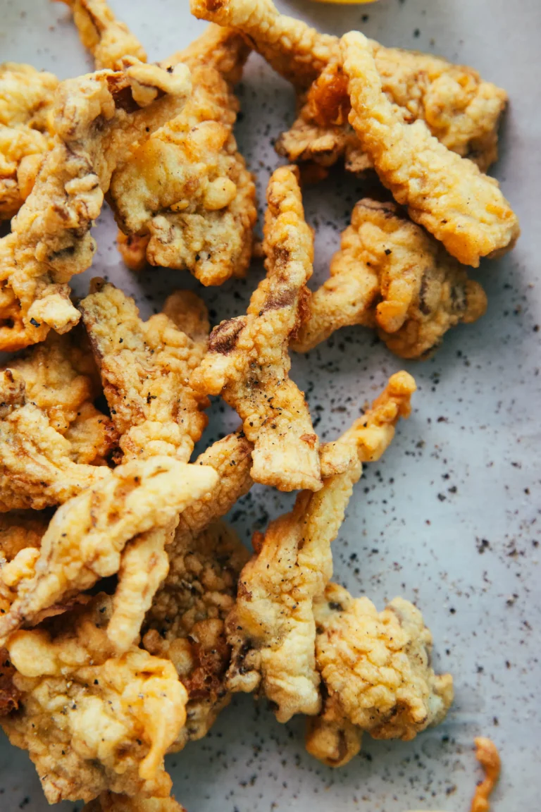 Deep-fried Oyster Mushroom