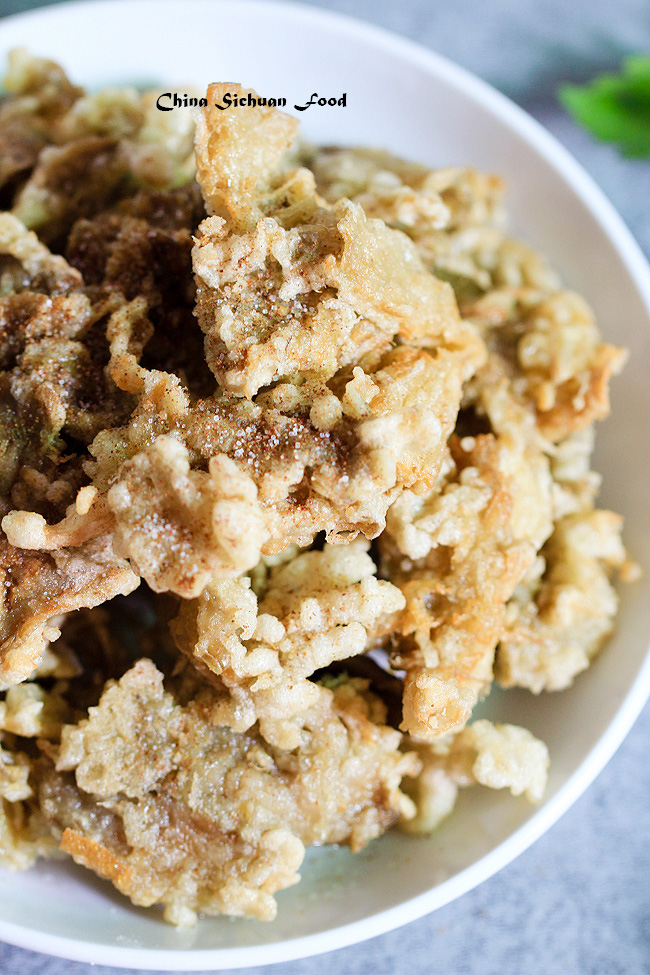 fried oyster mushrooms 