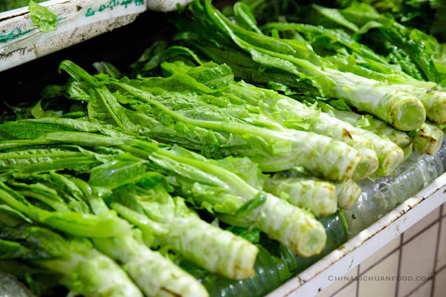 Chinese lettuce |chinasichuanfood.com
