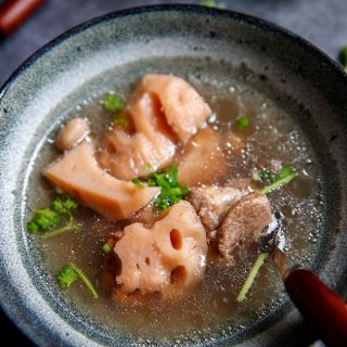 lotus root soup with pork ribs|chinasichuanfood.com