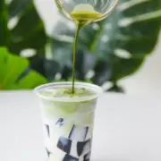 grass jelly milk tea|chinasichuanfood.com