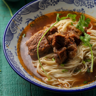 Chinese beef noodle soup