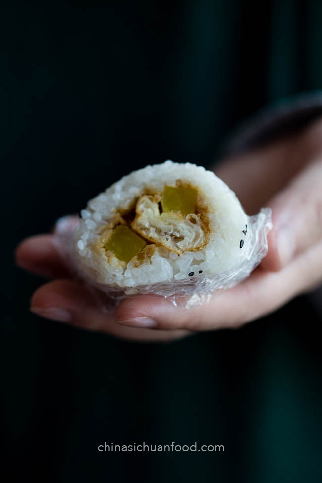 Stuffed Sticky Rice Balls Zi Fantuan China Sichuan Food